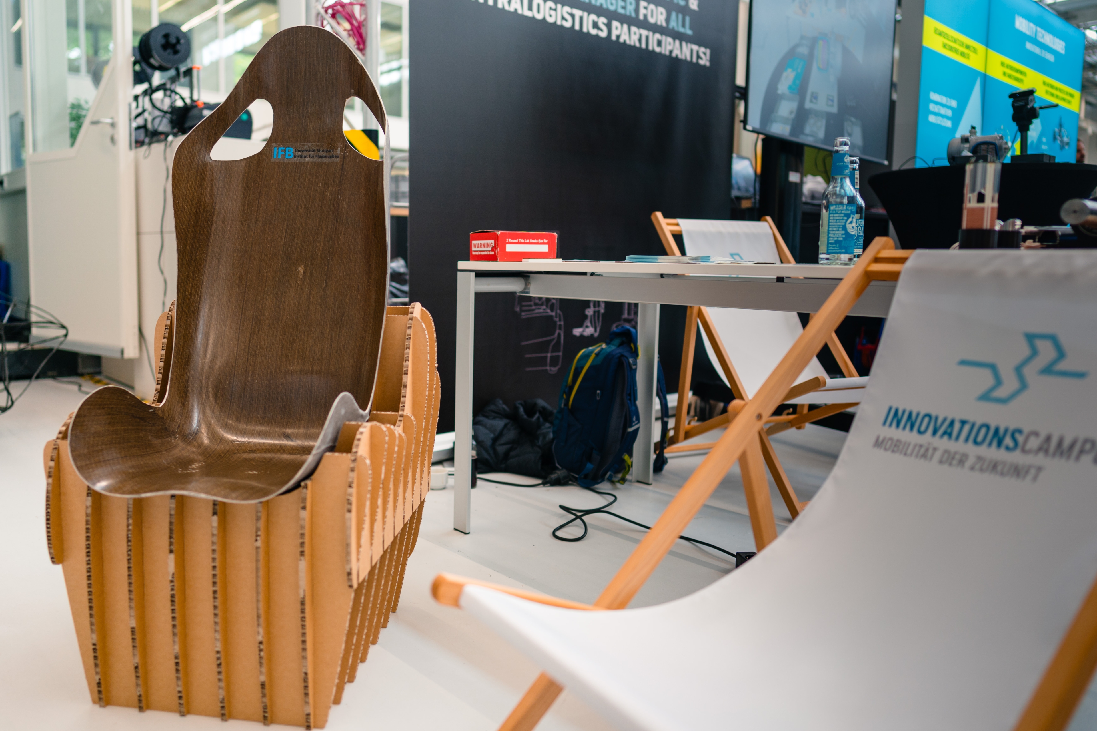 Sitzschale aus Naturfaserverstärktem Kunststoff 