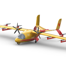 Entwurf des hybrid-elektrischen VTOL fähigen „Inferno“ Flugzeugs